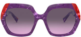 Alain Mikli EVANNE 0A05054 women Violet Oversize Sunglasses