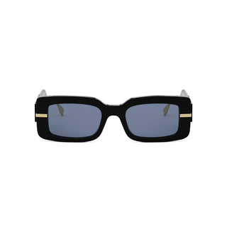 FENDI FE40133I women Black Rectangle Sunglasses