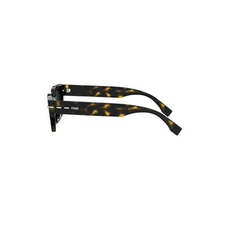 FENDI Fendi Selleria FE40191I women Havana Squared Sunglasses