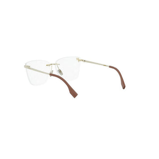 FENDI Fendi First Crystal FE5133US women Gold Geometric Eyeglasses