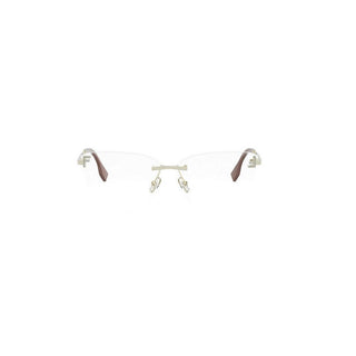 FENDI Fendi First Crystal FE5133US women Gold Geometric Eyeglasses