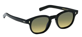 L.g.r Fez Bold Sun Unisex Black Squared Sunglasses
