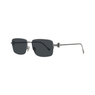 FRED Winch FG40082U men Silver Rectangle Sunglasses