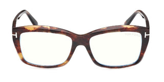 Tom Ford FT6065-B BLUE BLOCK unisex Havana Butterfly Eyeglasses