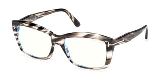 Tom Ford FT6065-B BLUE BLOCK unisex Havana Butterfly Eyeglasses