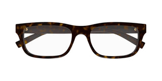 Gucci GG1858O men Havana Squared Eyeglasses