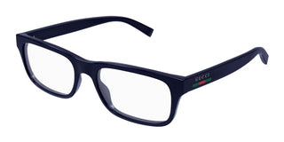 Gucci GG1858O men Blue Squared Eyeglasses