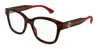 Gucci GG1863O women Havana Squared Eyeglasses