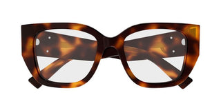 Gucci GG1952O women Havana Butterfly Eyeglasses