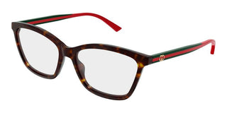 Gucci GG1989O women Havana Cat Eye Eyeglasses