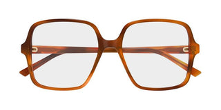 Gucci GG1994O women Havana Squared Eyeglasses