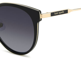 Kate Spade Ginny/f/s Women Black Pantos Sunglasses