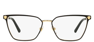 Versace GLAM MEDUSA VE 1275 women Black Geometric Eyeglasses