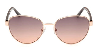 Guess GU00101 unisex Gold Round Sunglasses