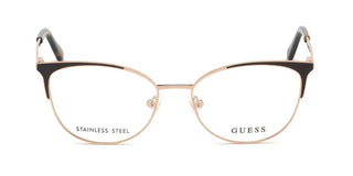 Guess Gu2704  Unisex Brown Cat Eye Eyeglasses