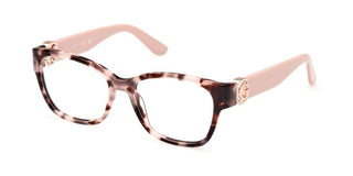 Guess Gu50120 Unisex Havana Squared Eyeglasses