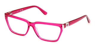 Guess GU50145 unisex Pink Squared Eyeglasses