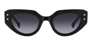 Carolina Herrera HER 0221/G/S women Black Cat Eye Sunglasses