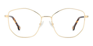 Carolina Herrera Her 0345 Women Rose Gold Geometric Eyeglasses
