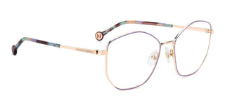Carolina Herrera HER 0345 women Gold Geometric Eyeglasses
