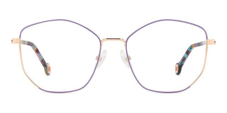 Carolina Herrera HER 0345 women Gold Geometric Eyeglasses
