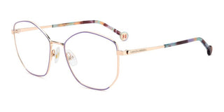 Carolina Herrera HER 0345 women Gold Geometric Eyeglasses