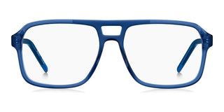 Hugo Hg 1299 Men Blue Rectangle Eyeglasses