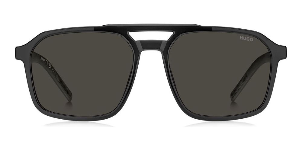 Hugo Hg 1335/s Men Grey Rectangle Sunglasses – Otticanet USA display picture 3