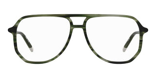 Hugo Hg 1376 Men Green Pilot Eyeglasses