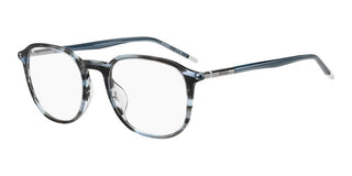 Hugo Hg 1378/g Men Grey Geometric Eyeglasses