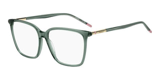 Hugo Hg 1381 Women Green Squared Eyeglasses