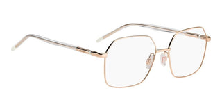 Hugo Hg 1382 Women Rose Gold Geometric Eyeglasses