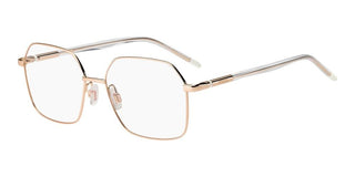 Hugo Hg 1382 Women Rose Gold Geometric Eyeglasses
