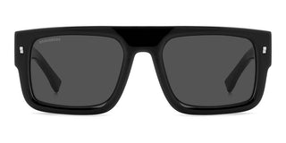 Dsquared2 ICON 0008/S men Black Squared Sunglasses