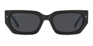 Dsquared2 Icon 0017/s Women Black Squared Sunglasses