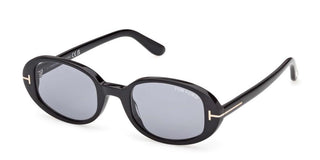 Tom Ford IGGY FT1364 women Black Oval Sunglasses