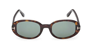 Tom Ford IGGY FT1364 women Havana Oval Sunglasses
