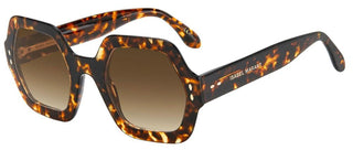 Isabel Marant IM 0004/N/S women Havana Geometric Sunglasses