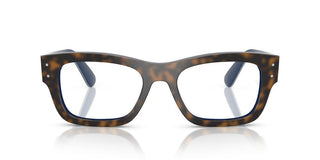 Ray-Ban JOSEPH RX 7683V unisex Havana Squared Eyeglasses