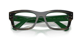Ray-Ban JOSEPH RX 7683V unisex Green Squared Eyeglasses