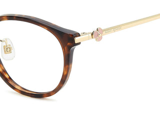 Kate Spade Ks Brynlee 2/fj Women Havana Geometric Eyeglasses
