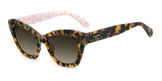 Kate Spade Ks Daina 2/g/s Women Havana Cat Eye Sunglasses