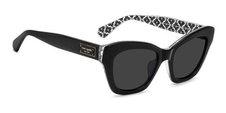 Kate Spade Ks Daina 2/g/s Women Black Cat Eye Sunglasses