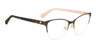 Kate Spade Ks Diandra 2/g Women Brown Rectangle Eyeglasses