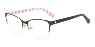 Kate Spade KS DIANDRA 2/G women Green Rectangle Eyeglasses