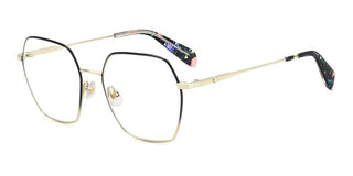 Kate Spade Ks Helka 2/g/t Women Black Geometric Eyeglasses
