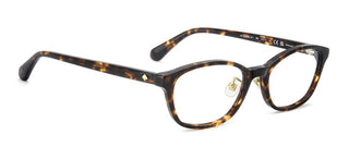 Kate Spade Ks Jailene 2/fj Women Havana Rectangle Eyeglasses