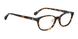 Kate Spade Ks Jailene 2/fj Women Havana Rectangle Eyeglasses