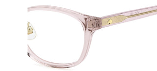 Kate Spade Ks Jailene 2/fj Women Pink Rectangle Eyeglasses