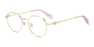 Kate Spade Ks Jalyssa 2/fj Women Gold Round Eyeglasses